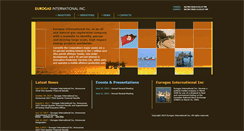 Desktop Screenshot of eurogasinternational.com